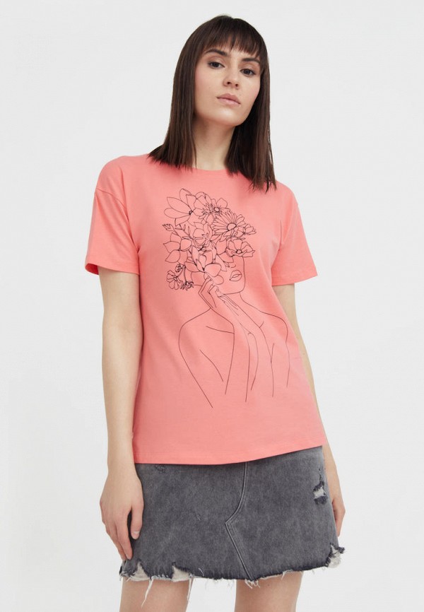 

Футболка Finn Flare, Розовый