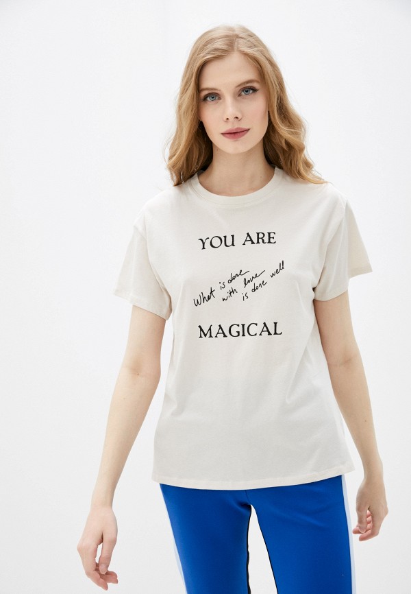

Футболка Mavi, Бежевый, SHORT SLEEVE TOP