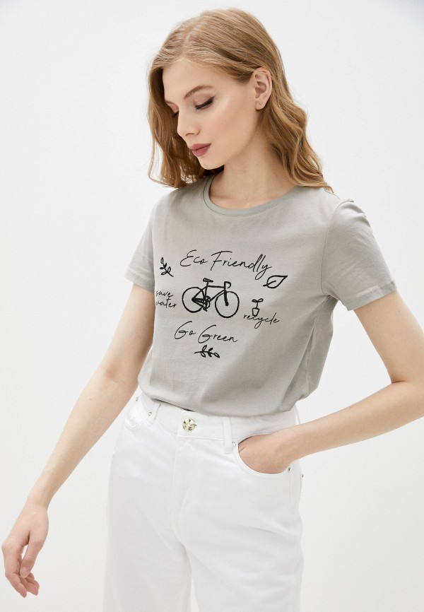 

Футболка Mavi, Серый, SHORT SLEEVE TOP
