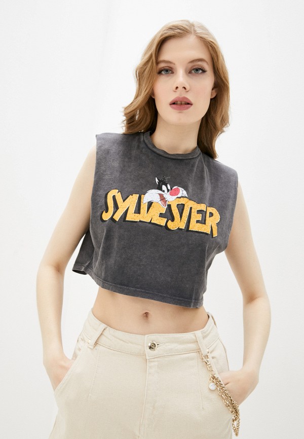 

Топ Mavi, Серый, SHORT SLEEVE TOP