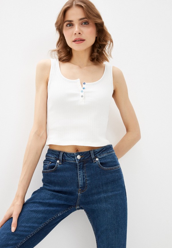 

Топ Mavi, Белый, SHORT SLEEVE TOP