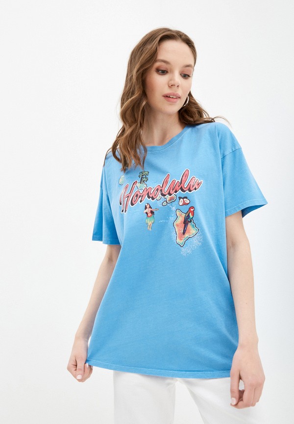 

Футболка Mavi, Голубой, HONOLULU PRINTED TEE