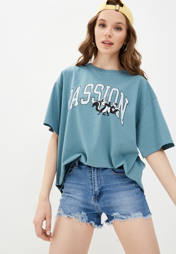 

Футболка Mavi, Бирюзовый, SHORT SLEEVE TOP
