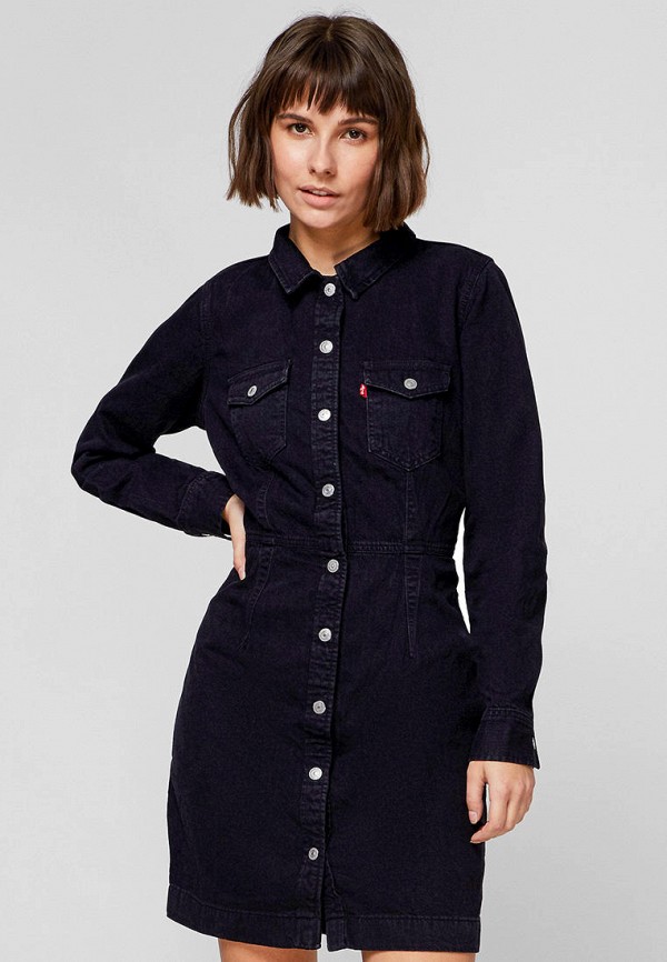 

Платье джинсовое Levi's®, Черный, Levi's® MP002XW06W6S