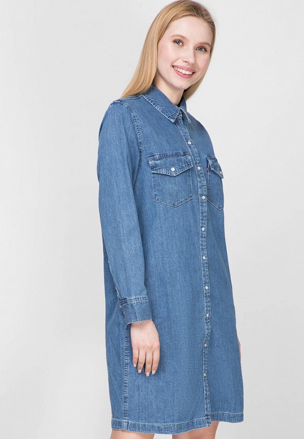 

Платье джинсовое Levi's®, Синий, Levi's® MP002XW06W7E