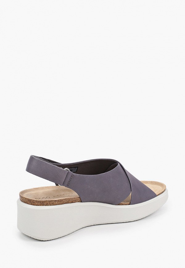

Босоножки Ecco, Серый, ECCO FLOWT WEDGE CORK