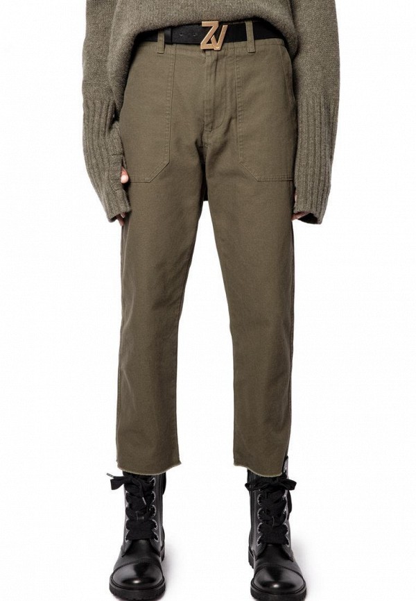 

Брюки Zadig & Voltaire, Хаки, Zadig & Voltaire MP002XW06WX6