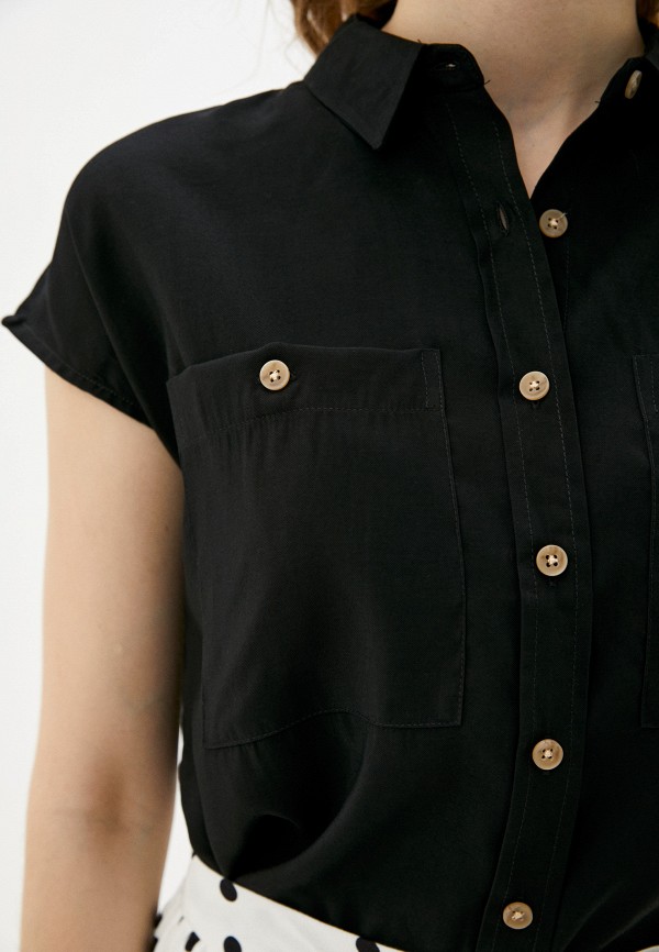 Блуза Zolla цвет черный  Фото 4