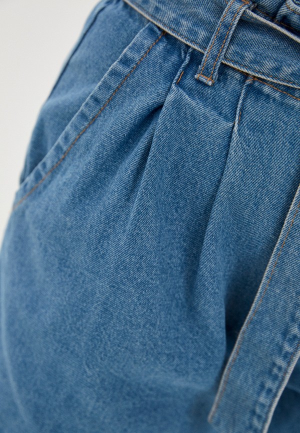 Шорты джинсовые Zolla цвет голубой  Фото 4