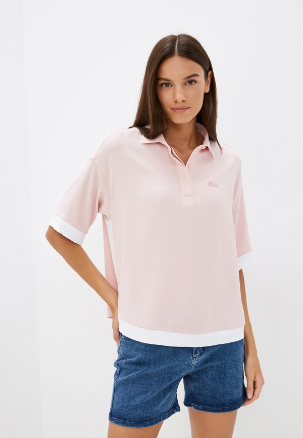 

Поло Lacoste, Розовый