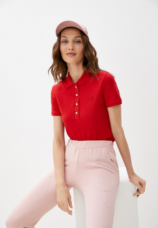 

Поло Lacoste, Красный