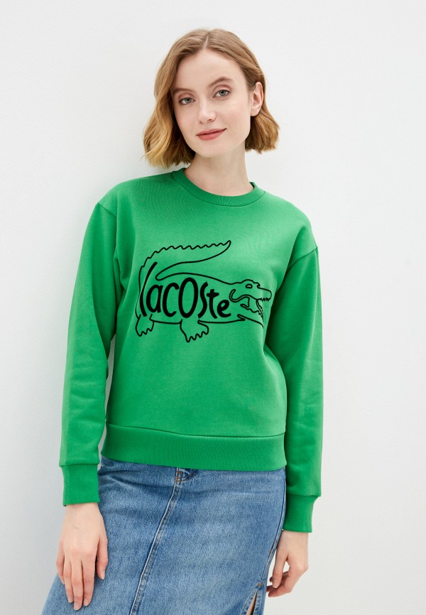 

Свитшот Lacoste, Зеленый