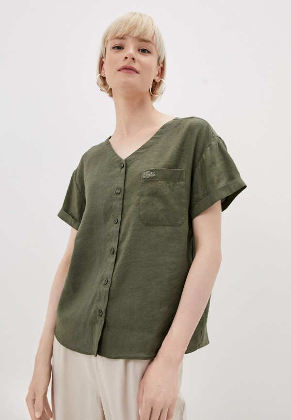 

Блуза Lacoste, Хаки