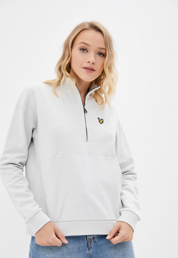 

Олимпийка Lyle & Scott, Серый, 1/2 Zip Funnel Neck