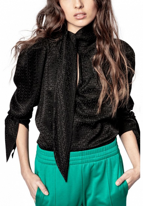 

Блуза Zadig & Voltaire, Черный, BOWY JAC Z