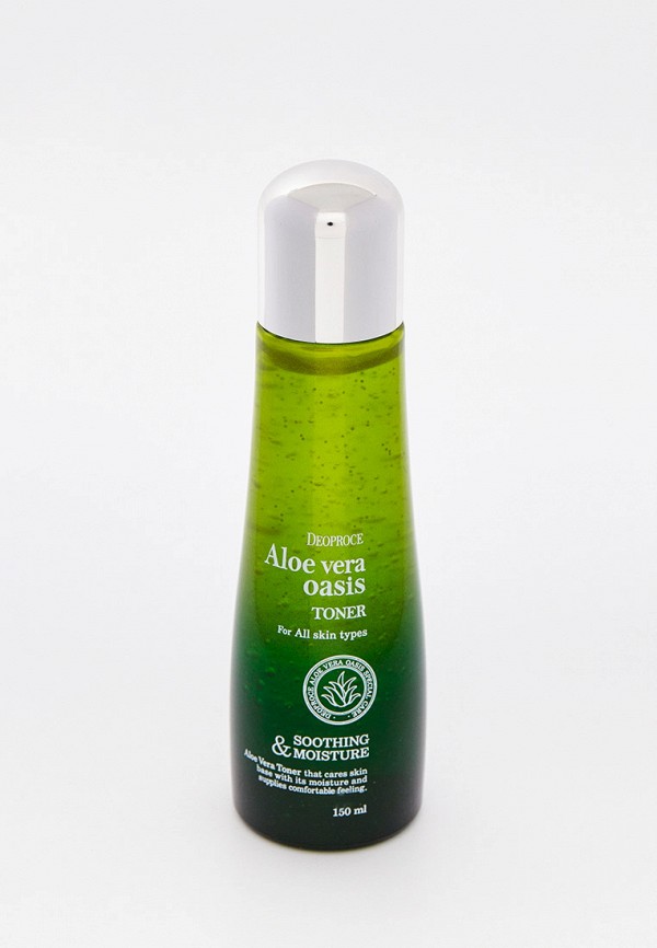 

Тонер для лица Deoproce, Прозрачный, ALOE VERA, 150 мл