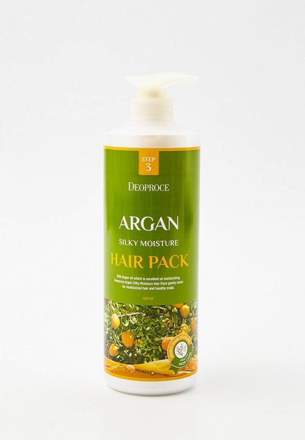 

Маска для волос Deoproce, Прозрачный, ARGAN, 1000 мл