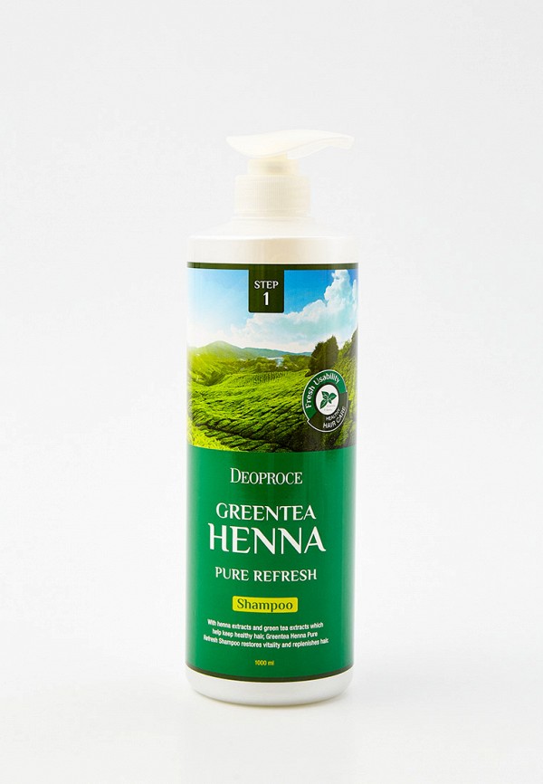 Шампунь Deoproce HENNA PURE REFRESH, 1000 мл