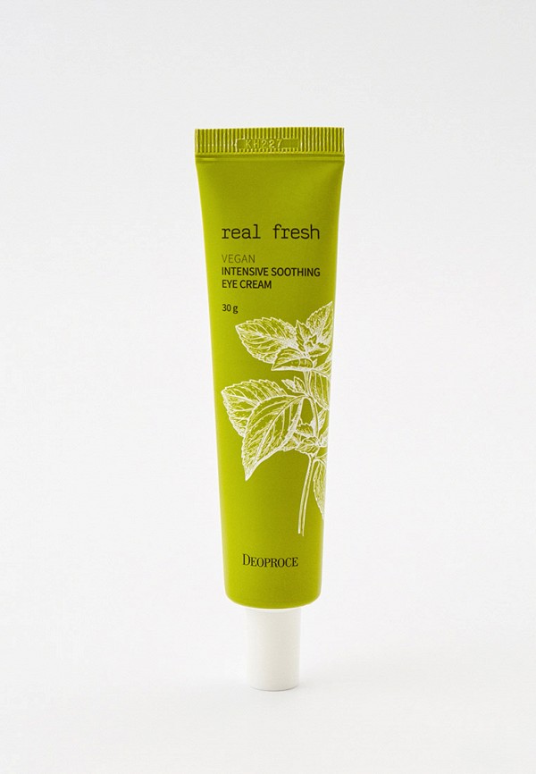 

Крем для кожи вокруг глаз Deoproce, Белый, REAL FRESH VEGAN, 30 г