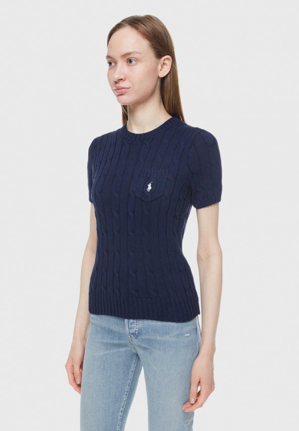 

Футболка Polo Ralph Lauren, Синий, Polo Ralph Lauren MP002XW06ZH4