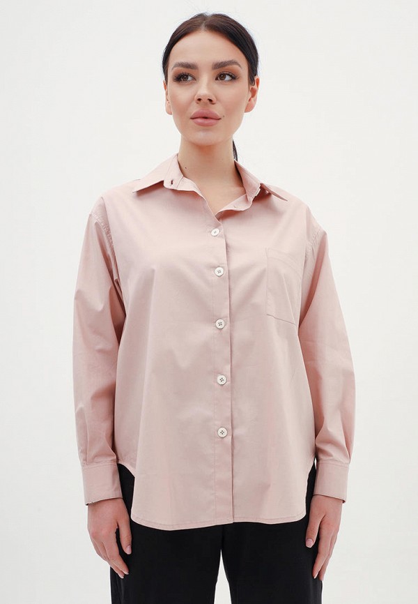 

Рубашка Veronika Bulgakova, Бежевый, Аверно Oversized