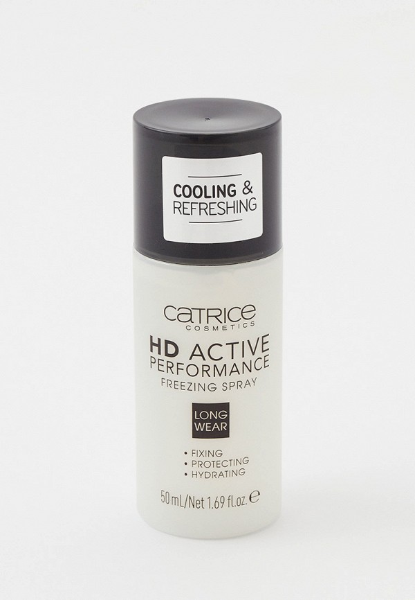 

Спрей Catrice, Прозрачный, для фиксации макияжа с охлаждающим эффектом HD Active Performance Freezing Spray, 50 мл