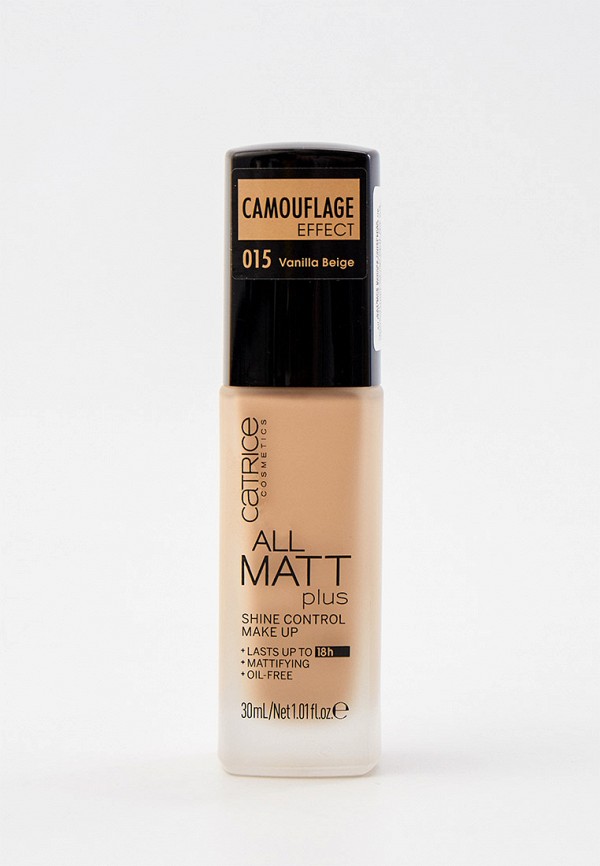 

Тональная основа Catrice, Бежевый, ALL MATT PLUS SHINE CONTROL MAKE UP, 015 Vanilla Beige, 30 мл