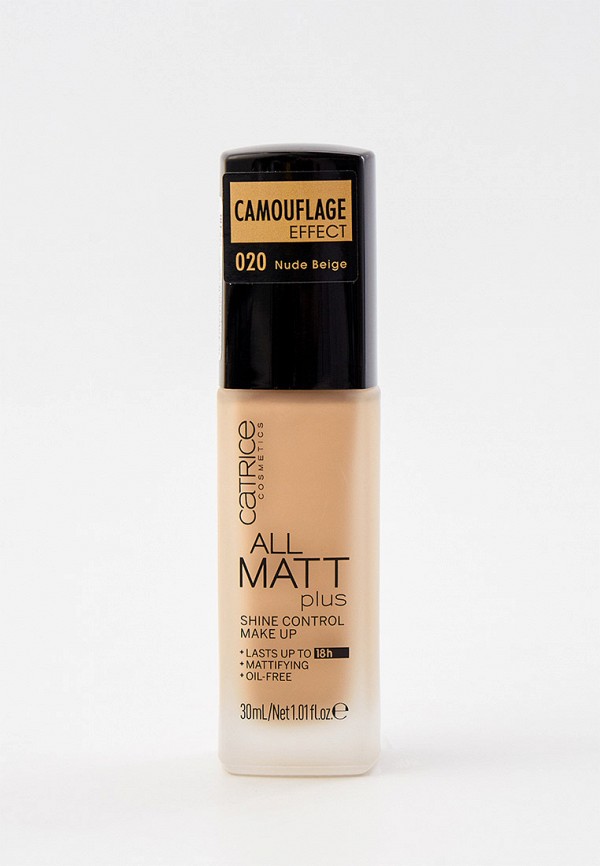 

Тональное средство Catrice, Бежевый, ALL MATT PLUS SHINE CONTROL MAKE UP, тон 020 Nude Beige, 30 мл