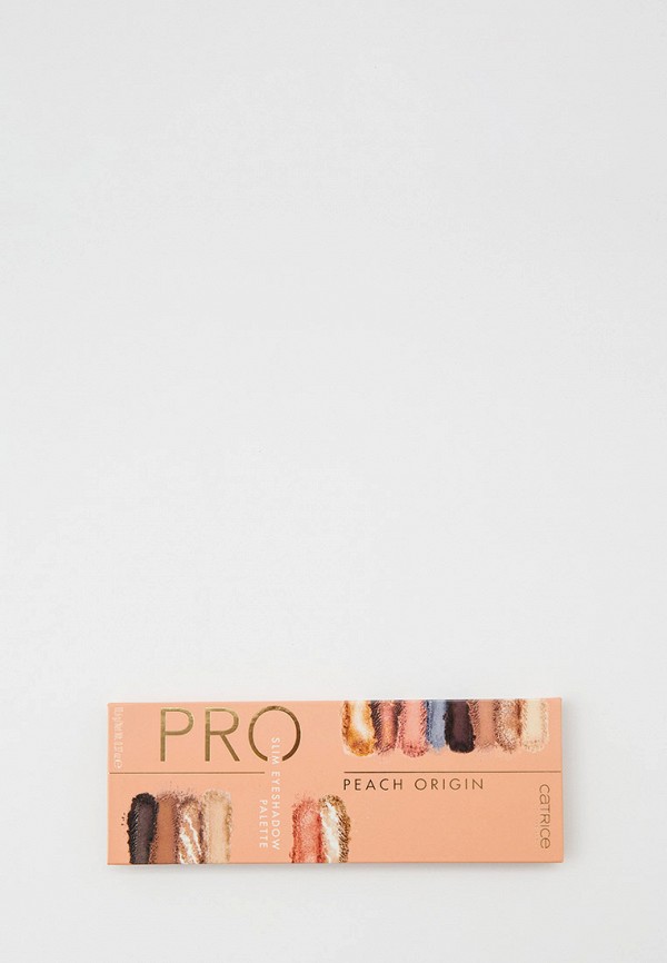 

Палетка для глаз Catrice, Разноцветный, PRO SLIM EYESHADOW PALETTE , Peach Origin, 010 Golden Afterglow, 10.6 г