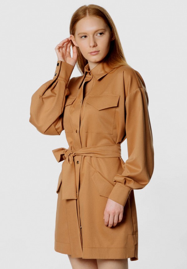 

Платье Vintages, Коричневый, Amal