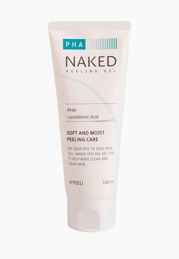 

Пилинг для лица Apieu, Прозрачный, Naked Peeling Gel PHA, 100 мл