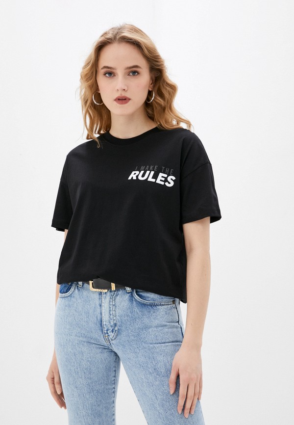 

Футболка Mavi, Черный, RULES PRINTED T-SHIRT