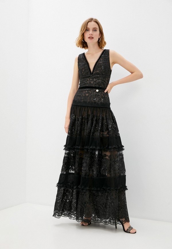 

Платье Rich & Naked, Черный, Diana Wheels dress