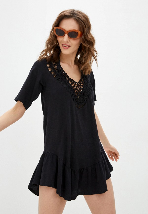 

Платье пляжное Calzedonia, Черный, Calzedonia MP002XW074DK