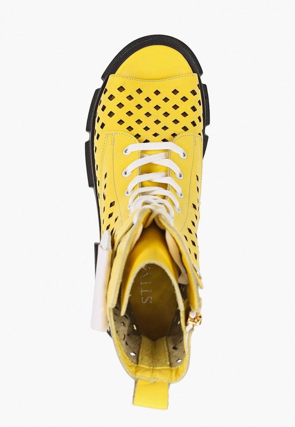 Ботинки Stivalli цвет желтый  Фото 4