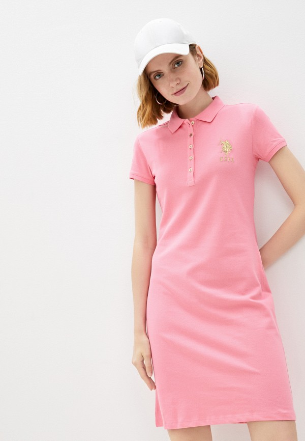 

Платье U.S. Polo Assn., Розовый