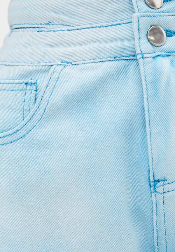 Шорты джинсовые Fadjo цвет голубой  Фото 4