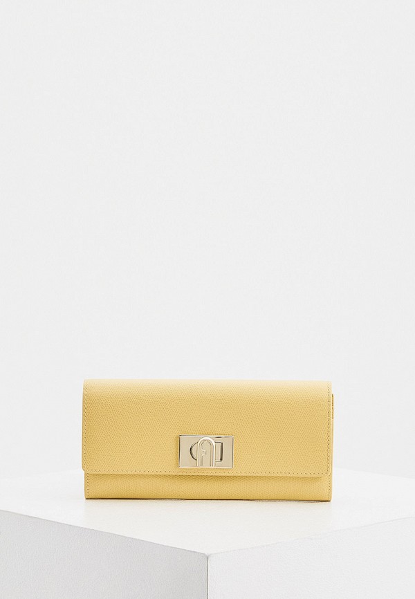 

Кошелек Furla, Желтый, FURLA 1927 CONTINENTAL WALLET