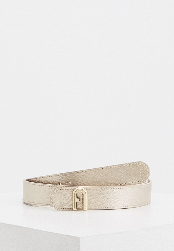 

Ремень Furla, Золотой, FURLA 1927 BELT REV. H.2,7