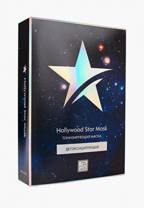 Набор масок для лица Beauty Style тонизирующаих Hollywood Star Mask 30 г х 10 шт.