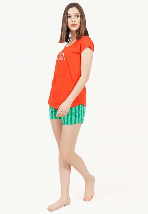 Пижама Vienetta цвет разноцветный  Фото 2