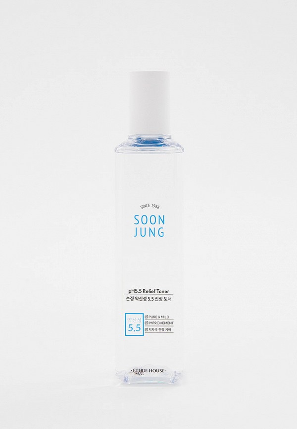 

Тонер для лица Etude House, Прозрачный, SOON JUNG, 180 мл
