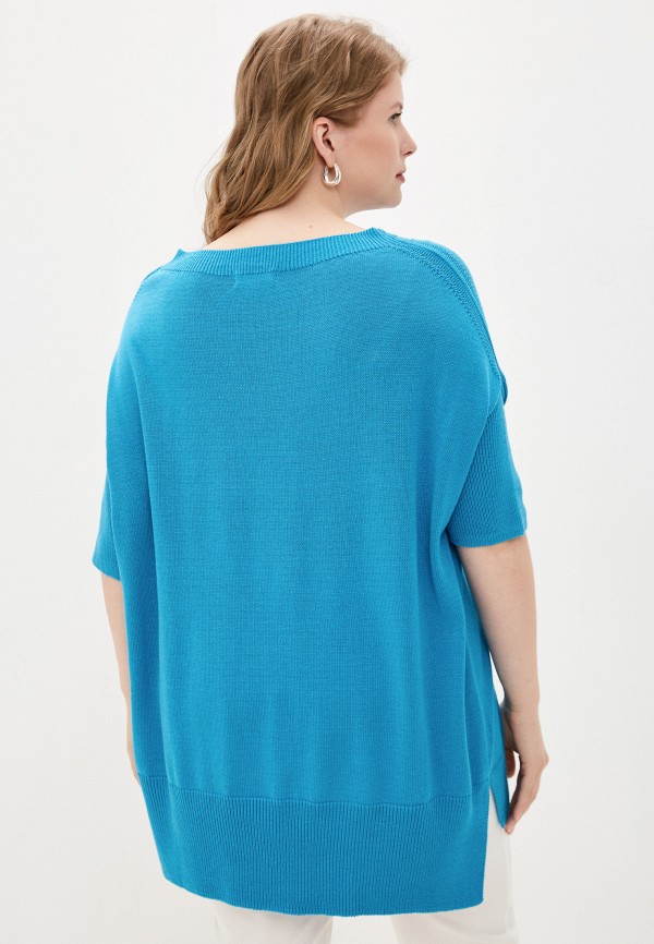 Пуловер Сиринга цвет голубой  Фото 3