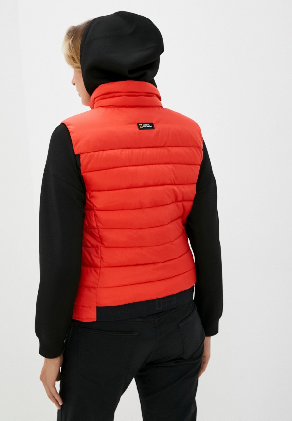 

Жилет утепленный National Geographic, Красный, NO GOOSE puffer vest
