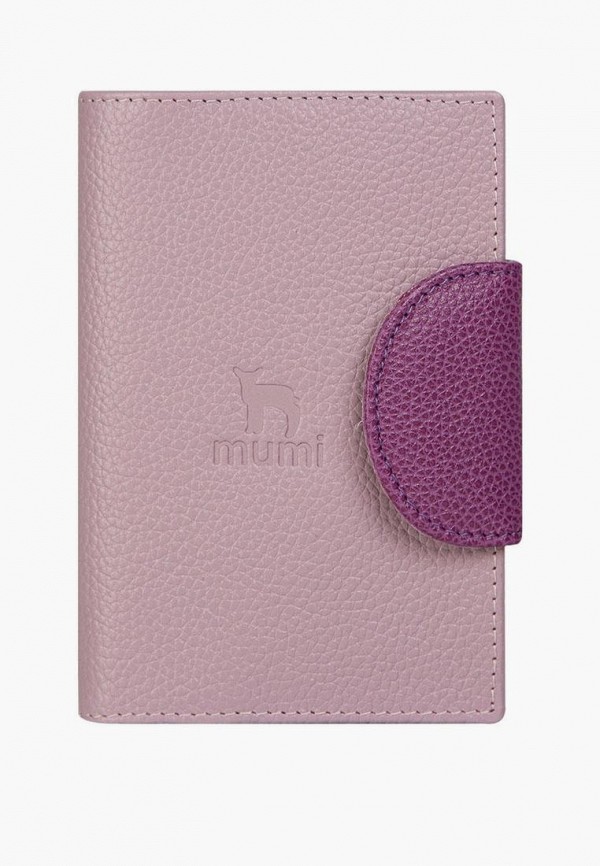 Обложка для паспорта Mumi фиолетового цвета
