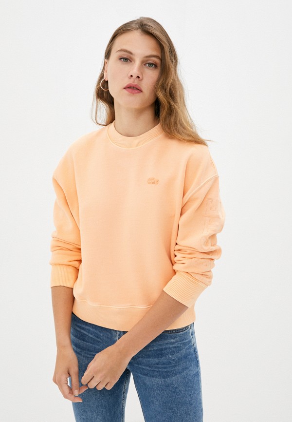 

Свитшот Lacoste, Коралловый