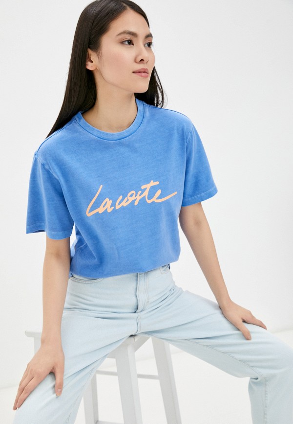 

Футболка Lacoste, Голубой