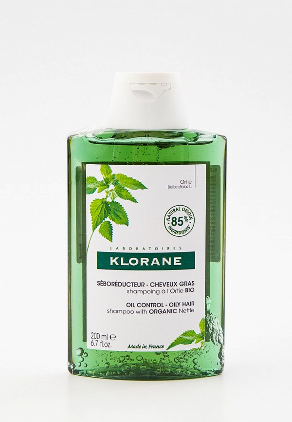 

Шампунь Klorane, Прозрачный, с органическим экстрактом Крапивы, 200 мл