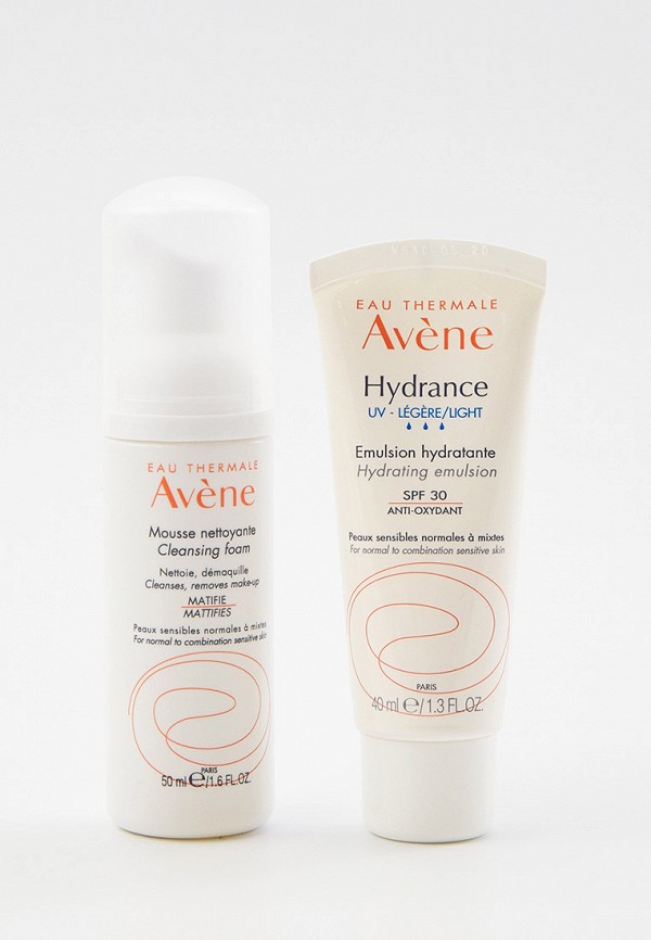 

Набор для ухода за лицом Avene, Прозрачный, Эмульсия "HYDRANCE UV LEGERE/LIGHT" SPF30, 40 мл + Очищающая пенк, 50 мл