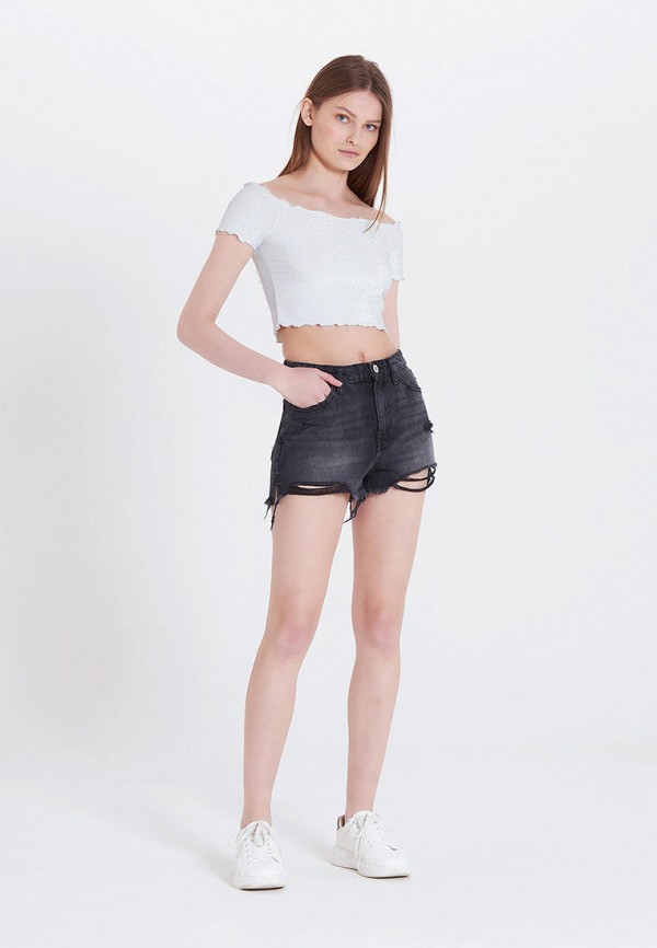 

Шорты джинсовые Terranova, Черный, Terranova MP002XW07F3N